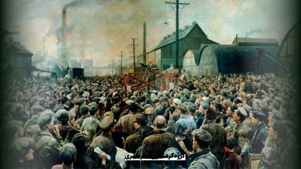 پتروگراد در اولین روزهای انقلاب 1917