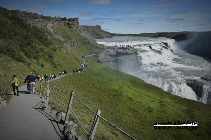 آبشار Gullfoss 