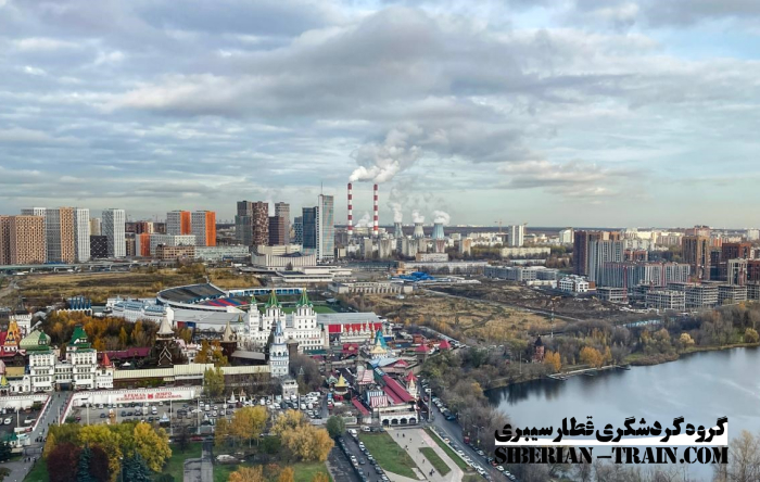 نمای مسکو از پنجره هتل آلفا